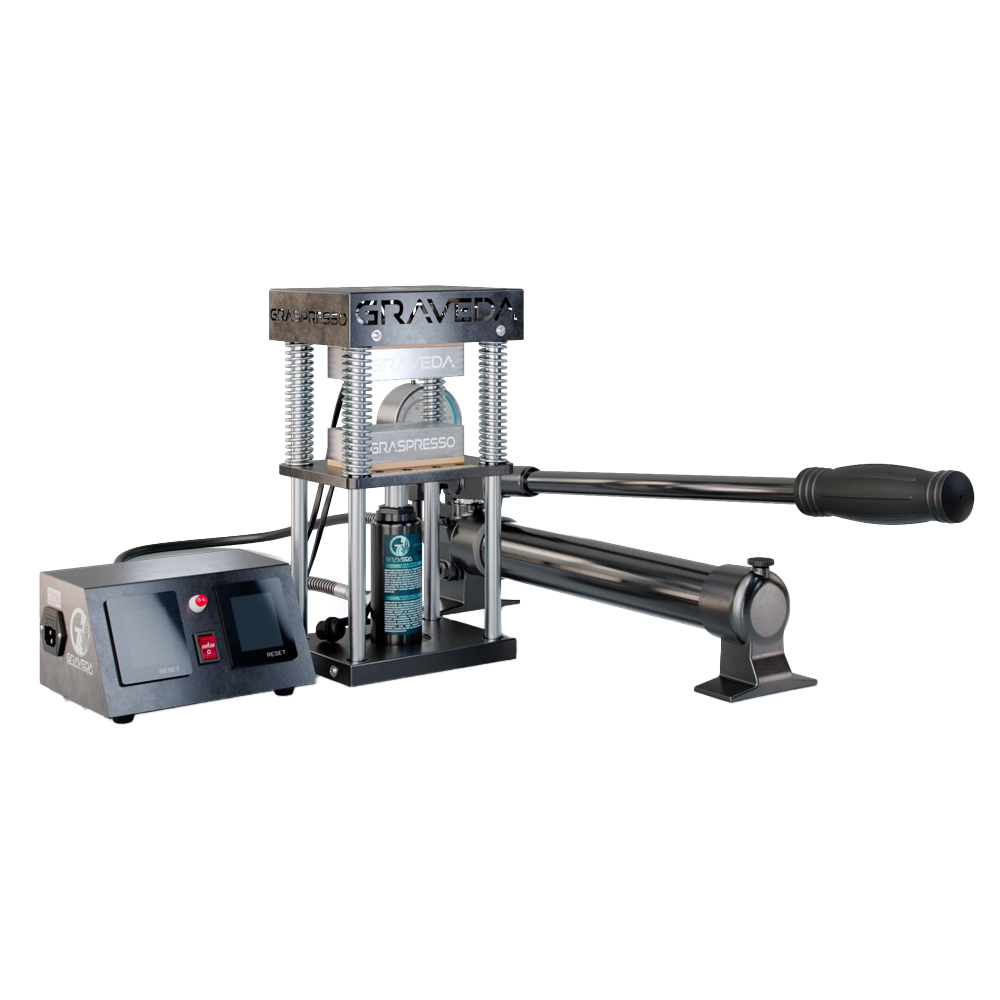 Prensa Rosin Graveda 15 Tn. (Placa 6x12 cm.)