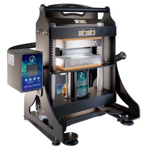 Prensa Rosin Graveda 20 Tn. Swing (Placa 10x17.5 cm.)