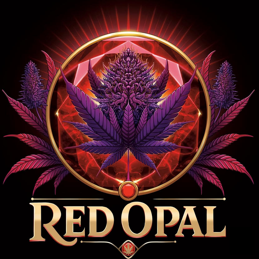 Semillas feminizadas Red Opal de Conscious Genetics