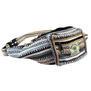 Riñonera Cañamo Artesanal Himalayan