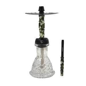 Shisha Cold Smoke Nano Warrior Green 36 cm.