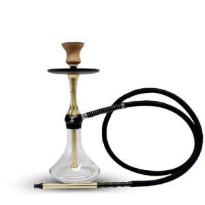 Shisha Toro Alfa Dorada 43 cm
