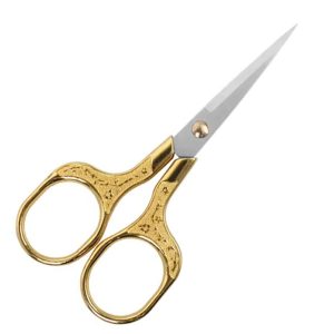 Tijera Cisne Gold 12 cm.