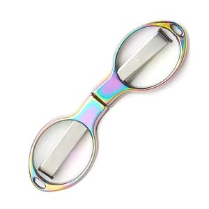 Tijera Plegable Pocket Grindear Rainbow 10 cm.