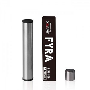 X-vape X-max Fyra Deposito & 5 Capsulas Mini Dosis Inox.