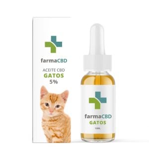 Aceite de CBD para Gatos Salmón 5% de Farma CBD