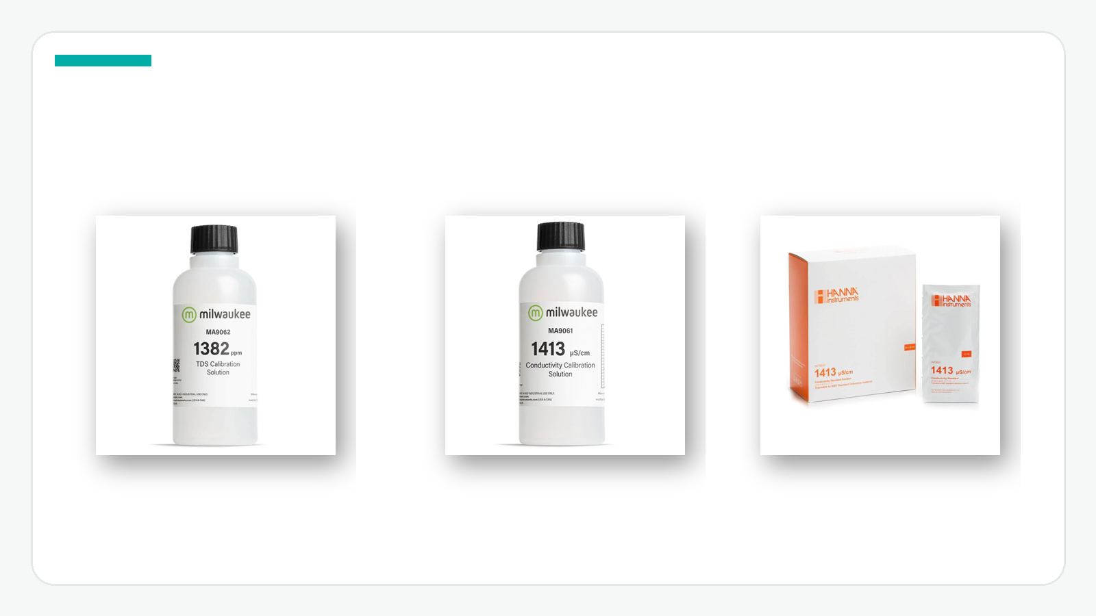 Soluciones calibradoras EC para ajustar el medidor en cultivo indoor