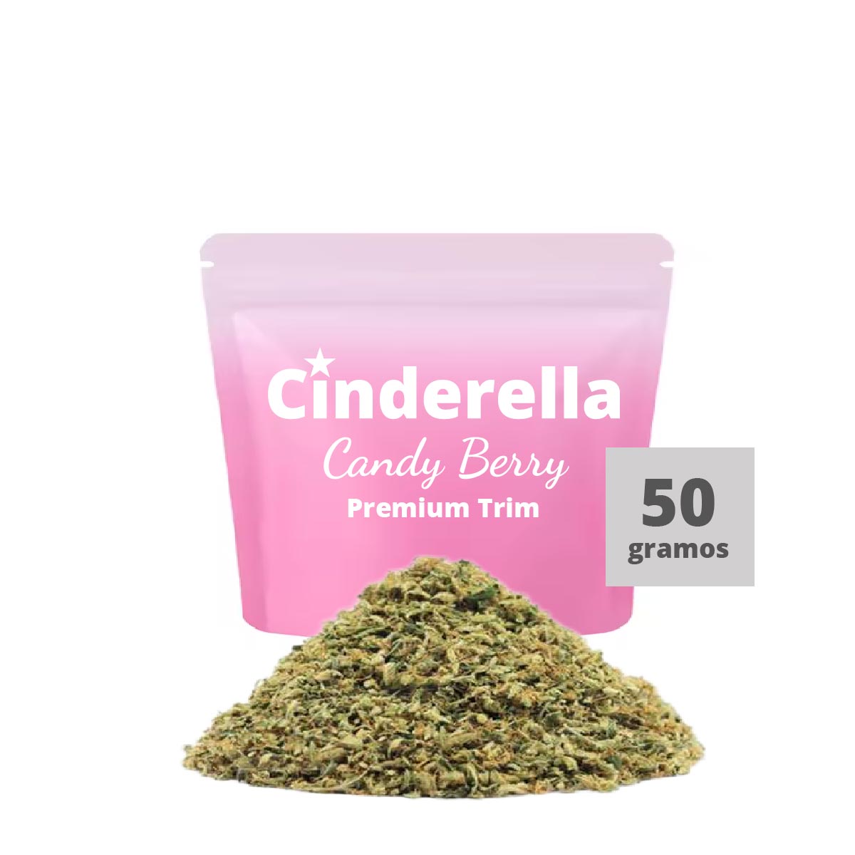 Candy Berry Trim Cinderella 50g - recortes Trim CBD