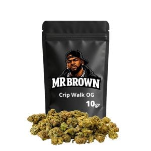 Crip Walk OG Small Buds Mr Brown 10g - cogollos pequeños CBD