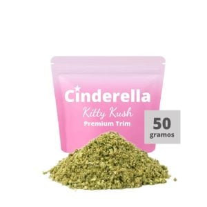 Kitty Kush Trim Cinderella 50g - recortes Trim CBD