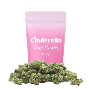 Pink Panties Small Buds Cinderella 10g - cogollos pequeños CBD