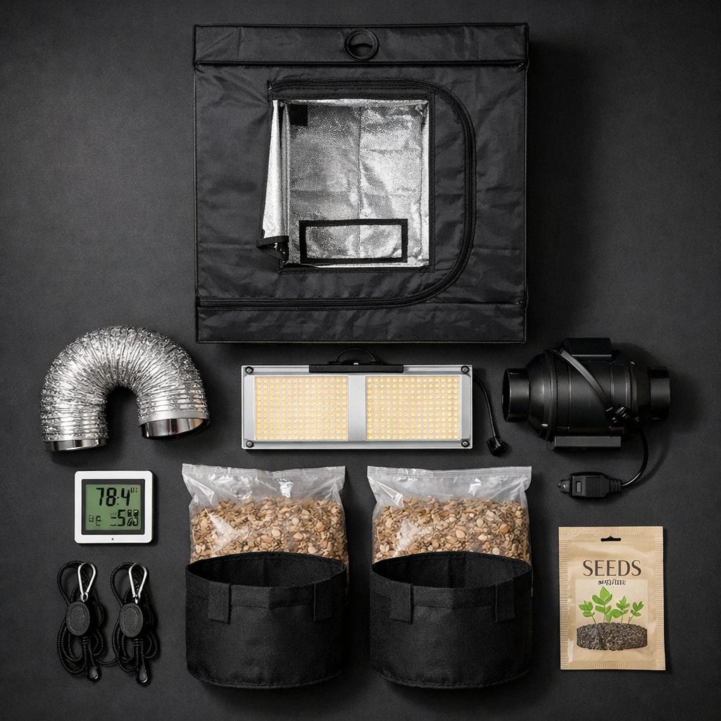 Kit de cultivo completo barato: qué incluir y qué evitar