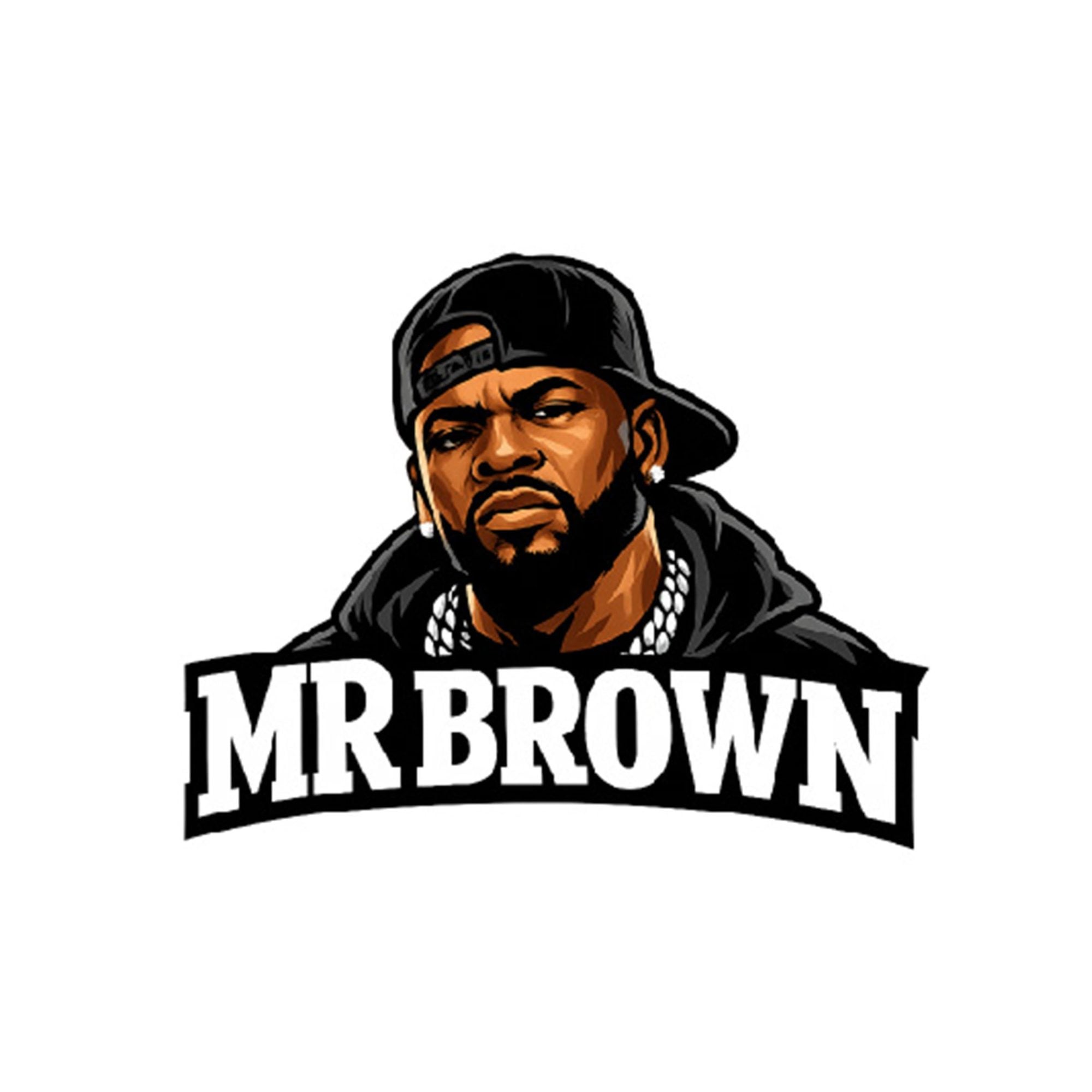 Logo de Mr Brown, marca de flores de CBD